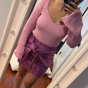 Show me your mumu NYE Skirt